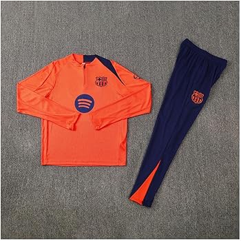 Amazon | [HEBANDY] バルセロナ ユニフォーム 上下セット 秋冬 バルサ